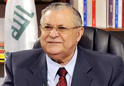 الرئيس العراقى جلال طالبانى